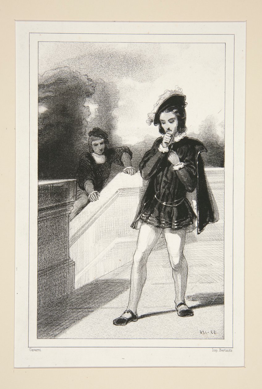 HENRI Z FRANCJI I CASTELNAU. 1532. autorstwa Paul Gavarni