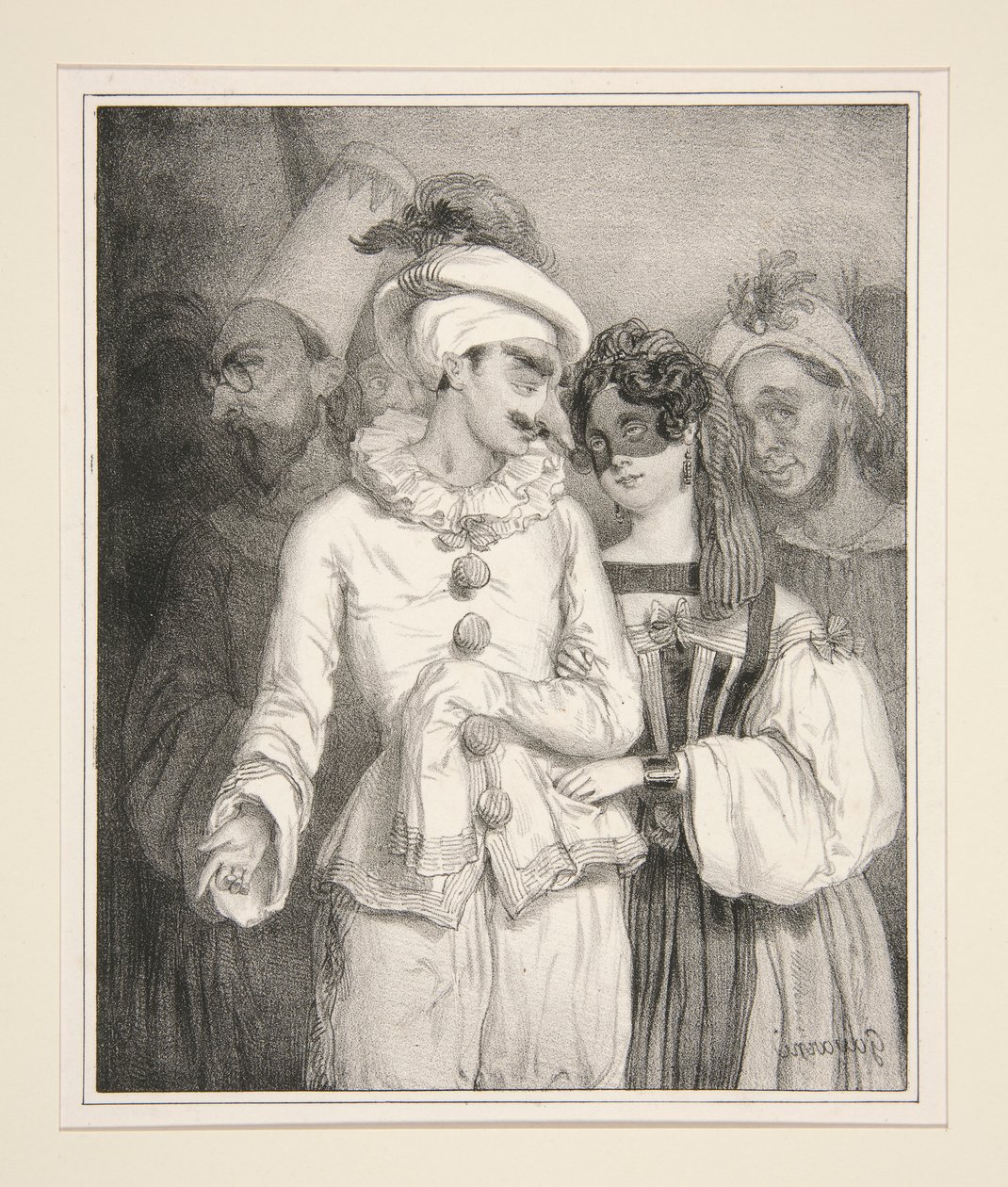 MASKARADA, d autorstwa Paul Gavarni