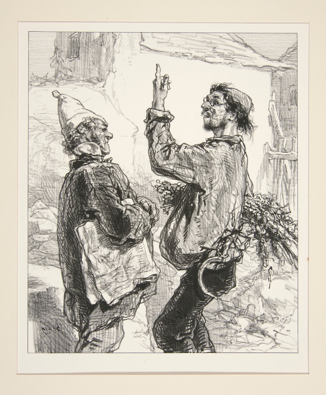 Panie Burmistrzu, autorstwa Paul Gavarni
