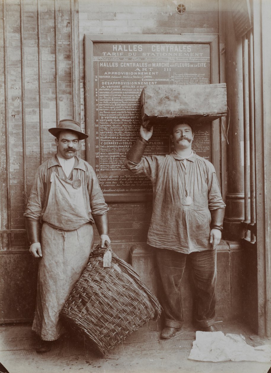 Tragarze rybni, koniec lat 90. XIX wieku. autorstwa Paul Géniaux