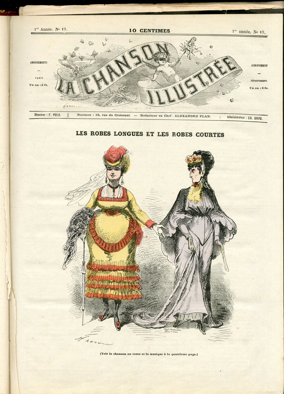 La Chanson illustree (magazyn), numer 19 autorstwa Paul Hadol