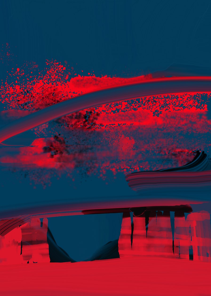 Goorialla, 2023 (sztuka cyfrowa) autorstwa Paul Kempton