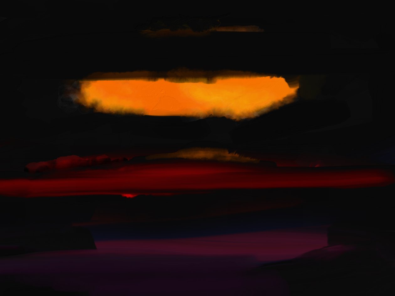 Mal of Moher, 2024 (grafika cyfrowa) autorstwa Paul Kempton