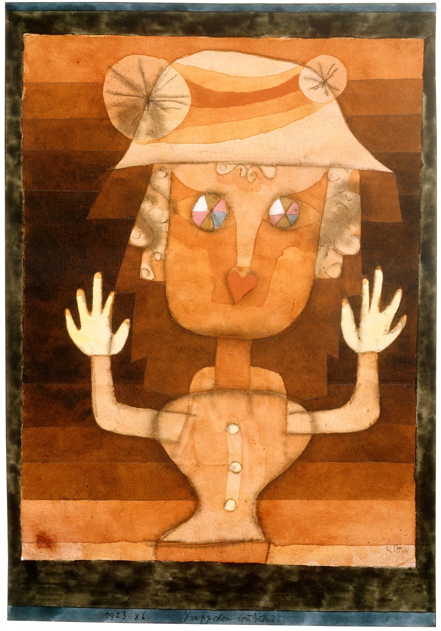 Lalka, 1923. autorstwa Paul Klee