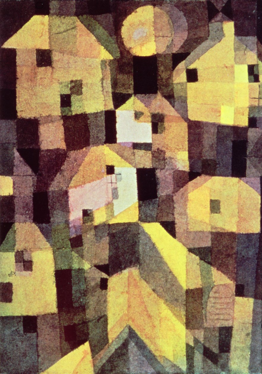Composição abstrata de Housespolish autorstwa Paul Klee
