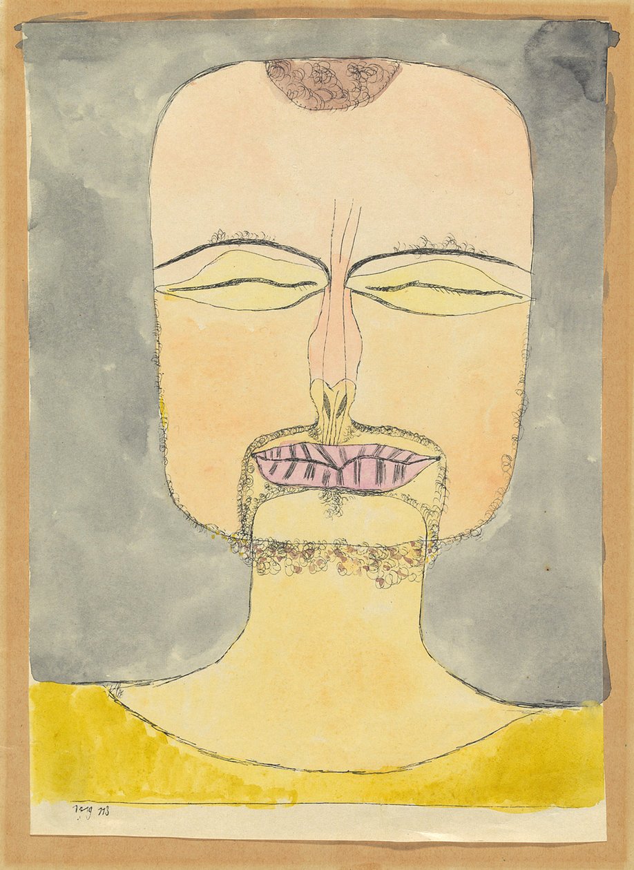 Po absorpcji rysunku 1975, 1919. autorstwa Paul Klee