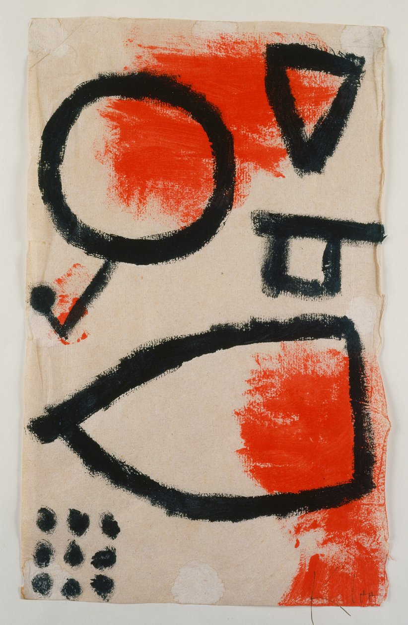 Alea Jacta (The Die Is Cast) autorstwa Paul Klee