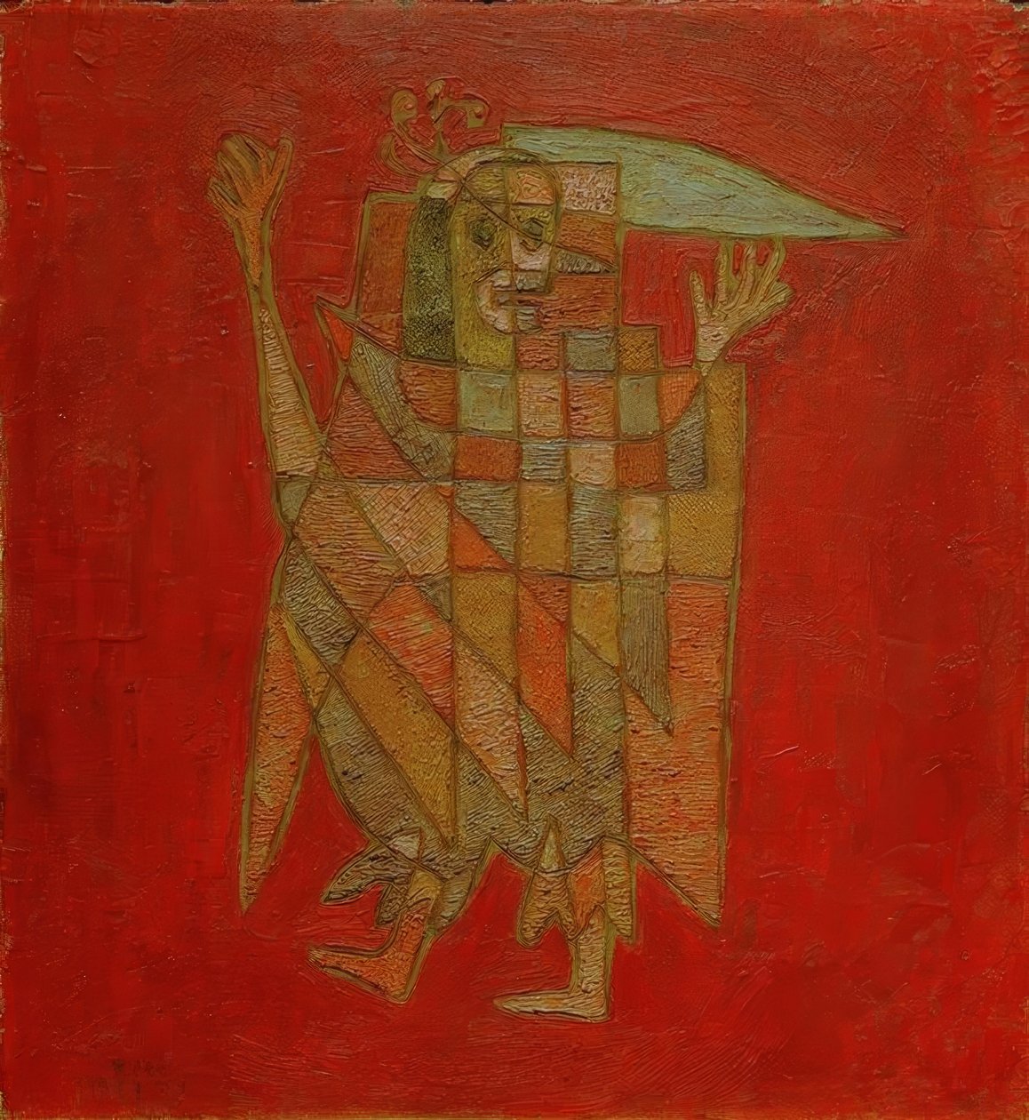 Figurka alegoryczna (zanikająca) autorstwa Paul Klee