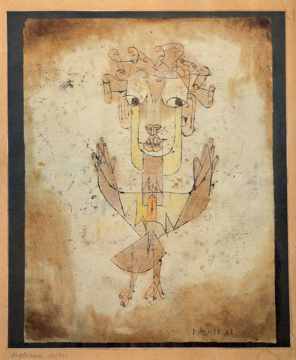 Nowy Anioł, 1920 autorstwa Paul Klee