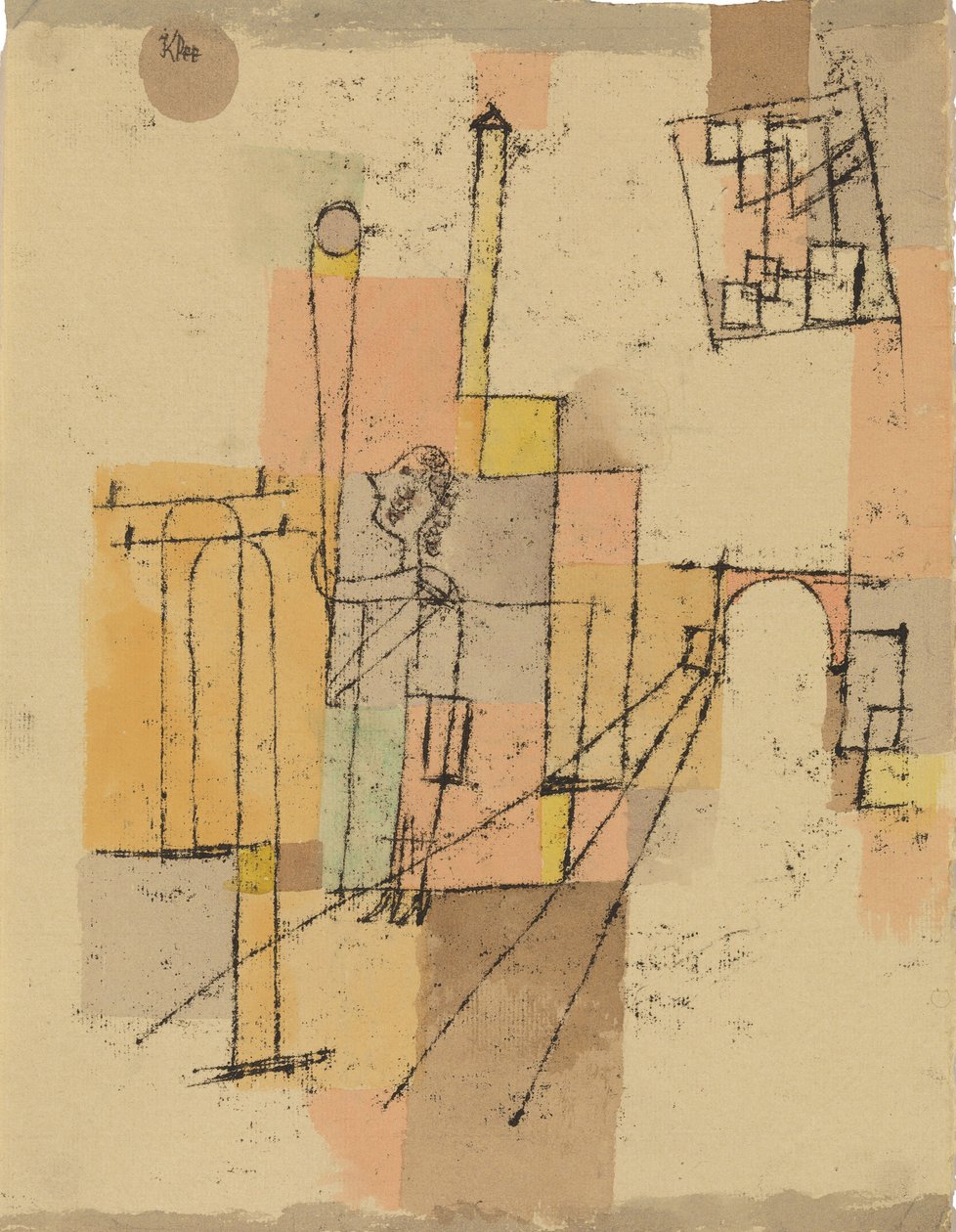 Przed Świętem, 1920. autorstwa Paul Klee