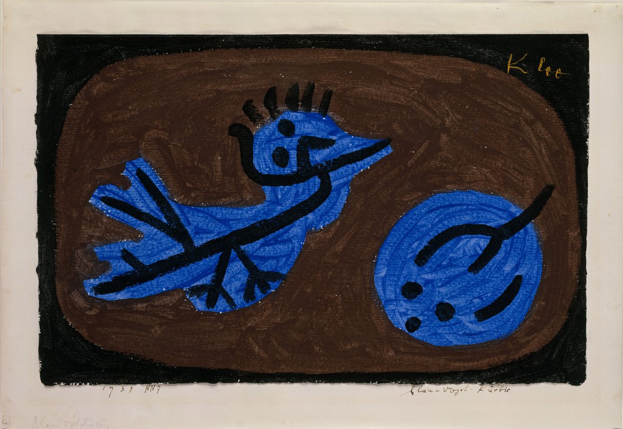 Blue-Ptak-Dynia autorstwa Paul Klee