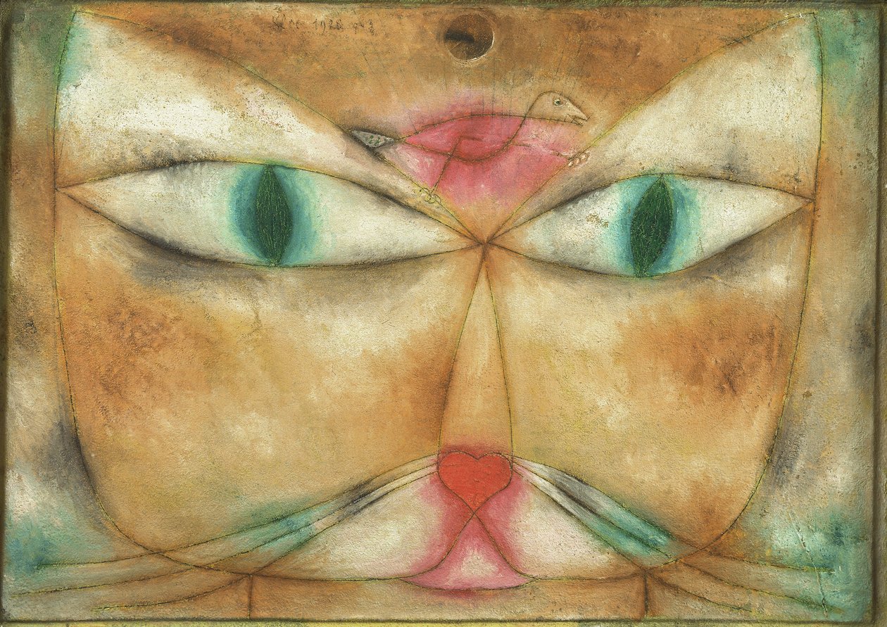 Kot i Ptak autorstwa Paul Klee