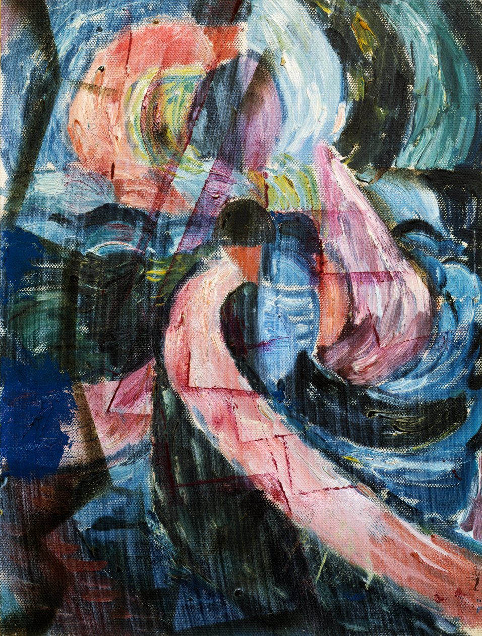 Budowa pod wodospadem, przejście autorstwa Paul Klee