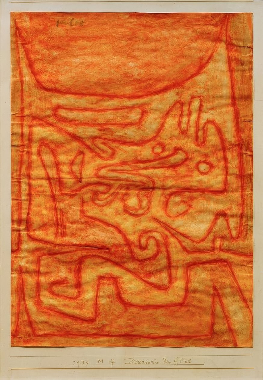 Demon żaru autorstwa Paul Klee
