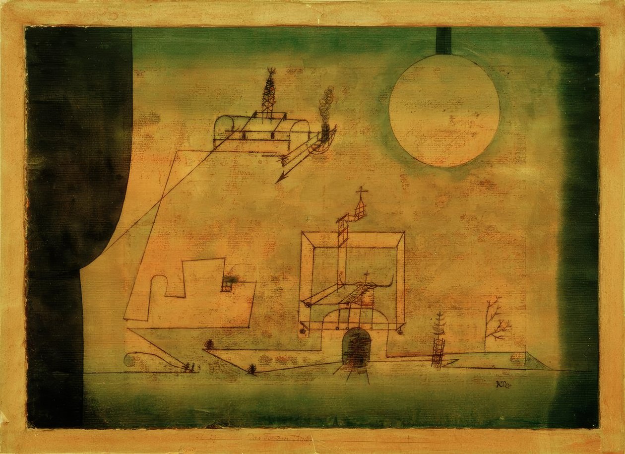Brama do Hadesu autorstwa Paul Klee