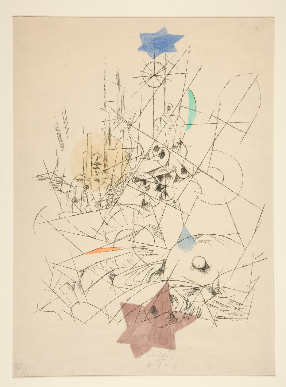 Zniszczenie i nadzieja autorstwa Paul Klee