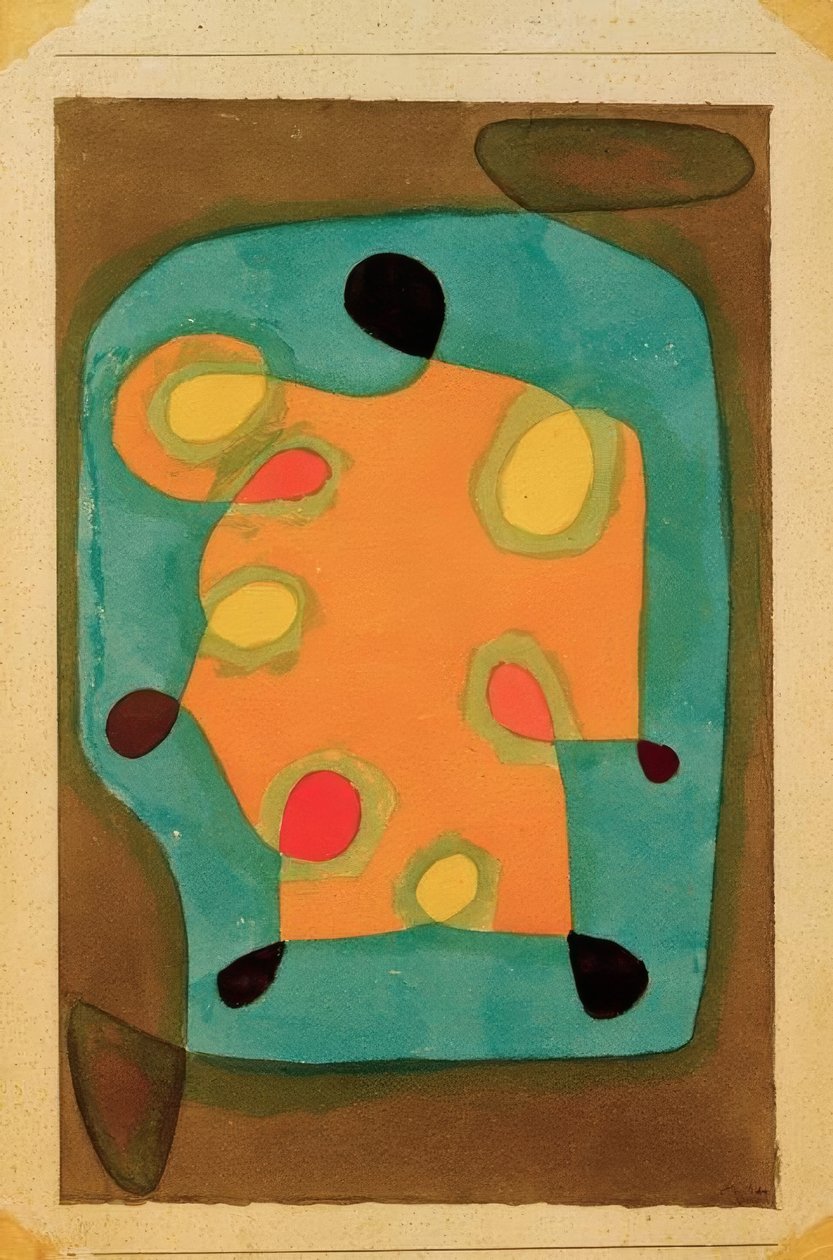 Wzór na płaszcz autorstwa Paul Klee