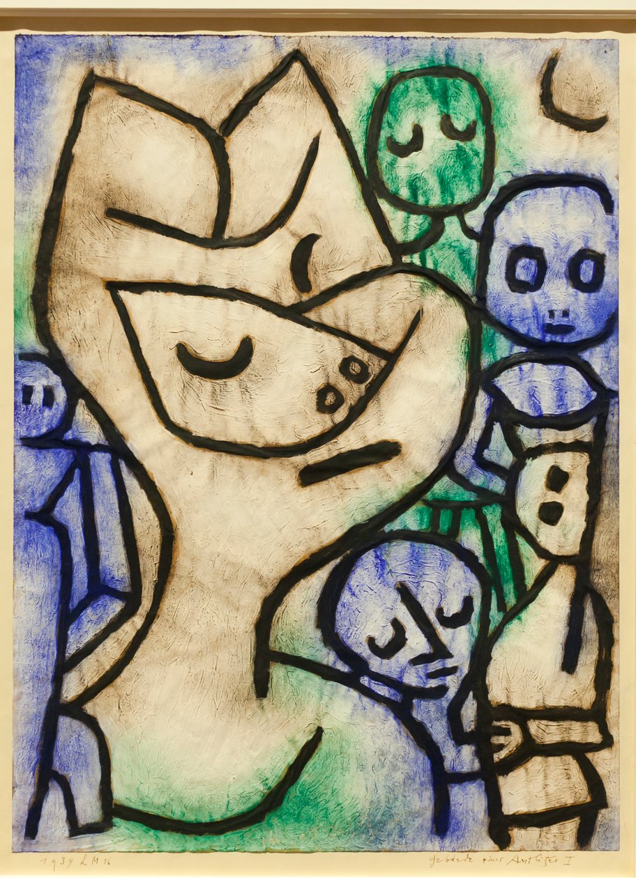 Wyraz twarzy autorstwa Paul Klee