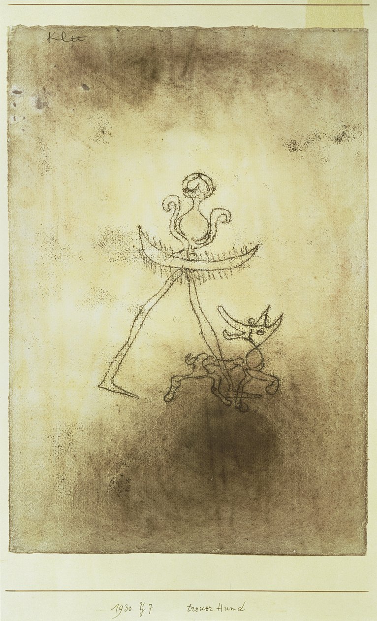 wierny pies autorstwa Paul Klee