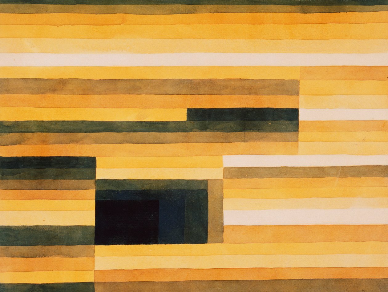 komora skalna autorstwa Paul Klee