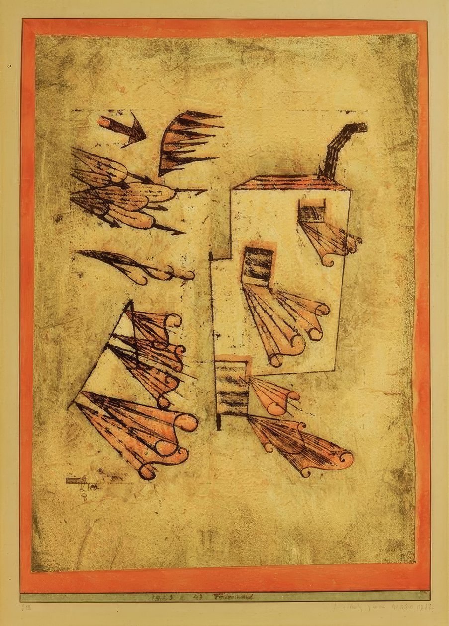 Ognisty Wiatr autorstwa Paul Klee