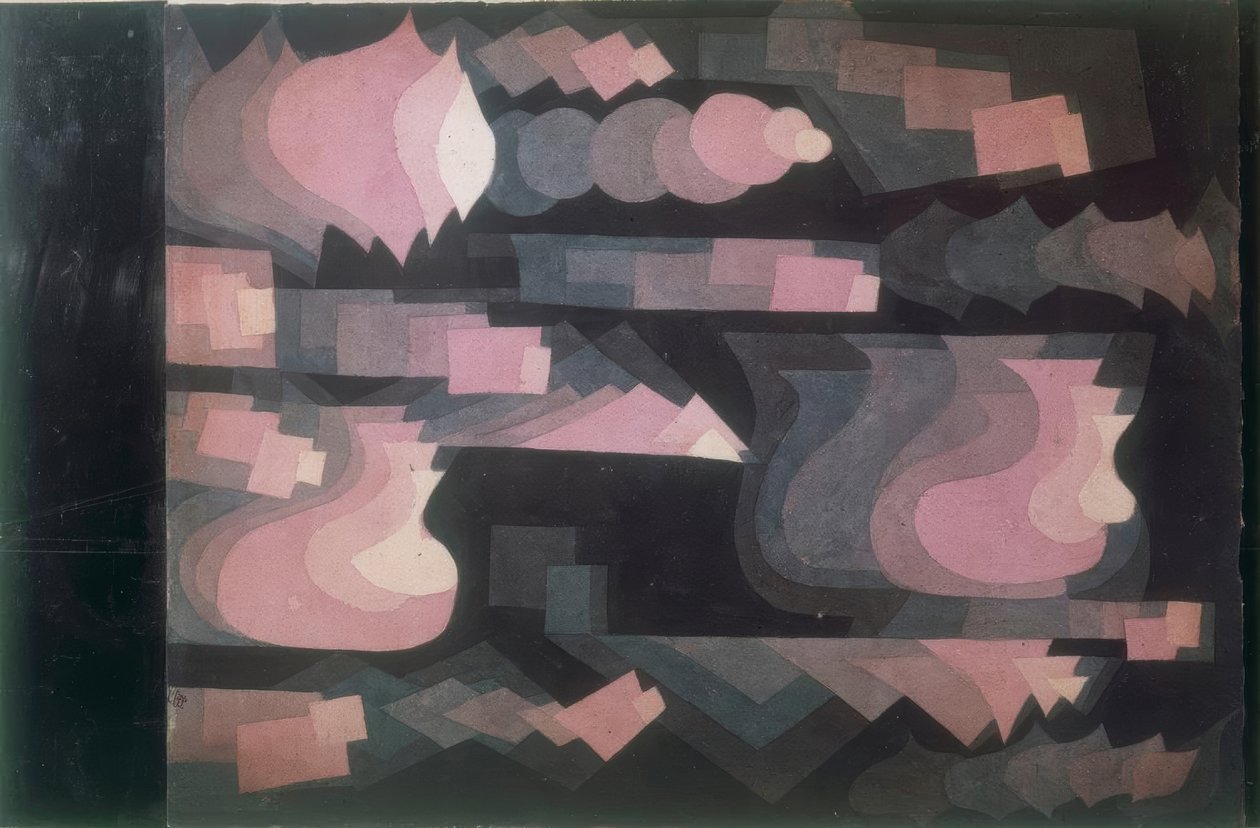 Fuga w kolorze czerwonym autorstwa Paul Klee