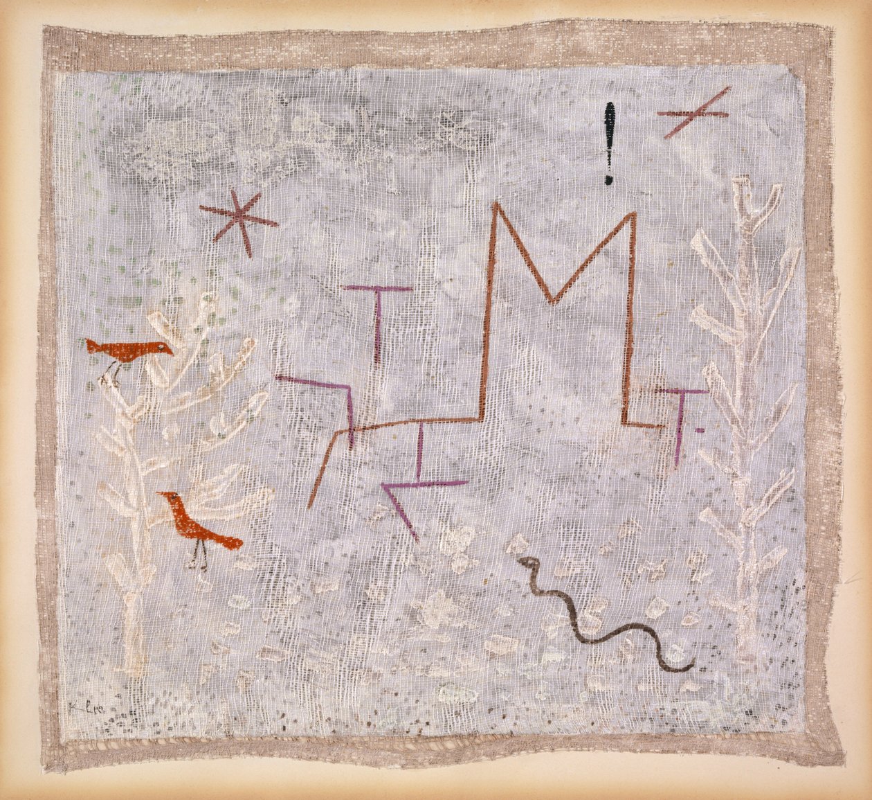 Brama Ogrodowa K, 1932. autorstwa Paul Klee