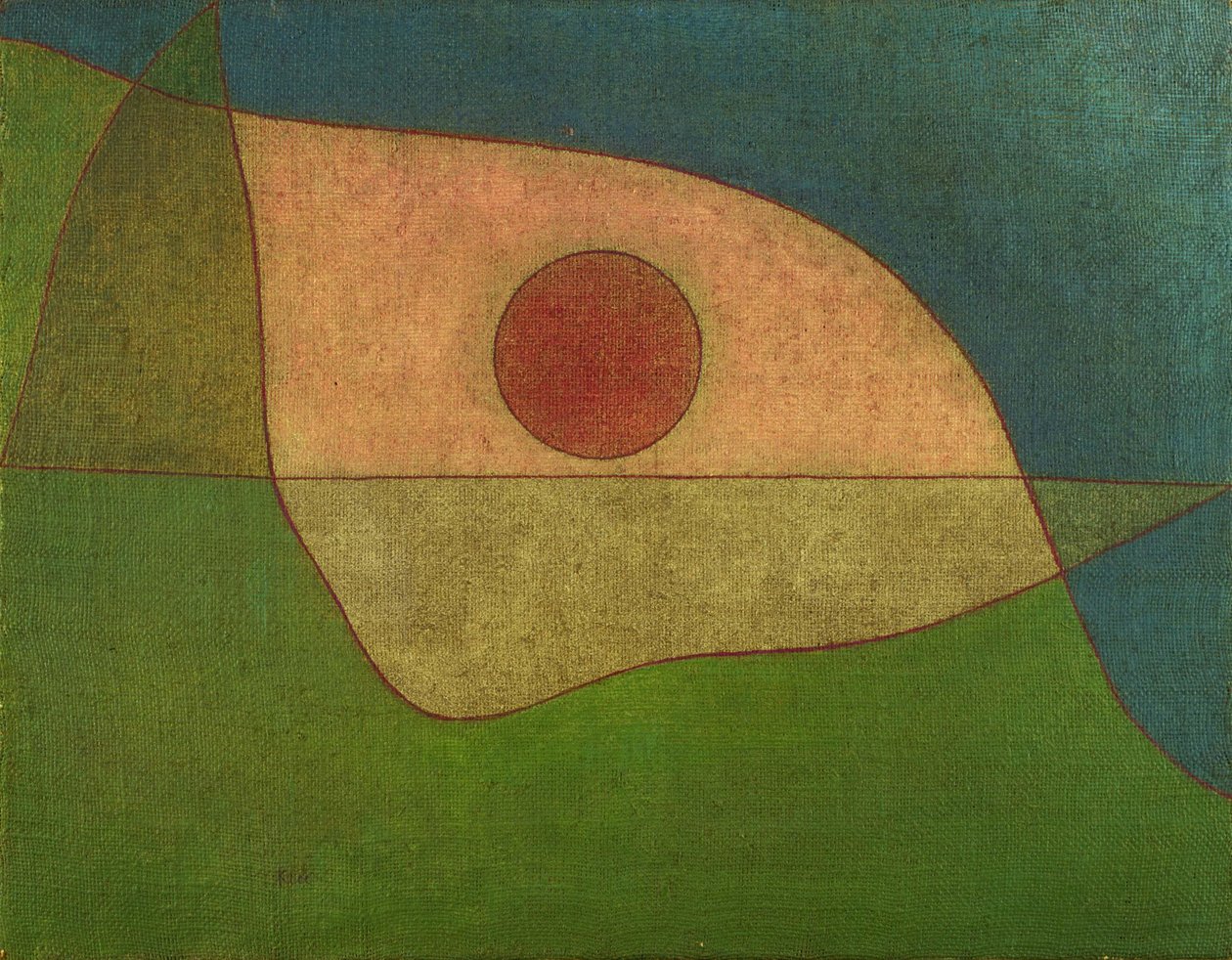 Spojrzenie ciszy Spojrzenie ciszy, 1932. autorstwa Paul Klee
