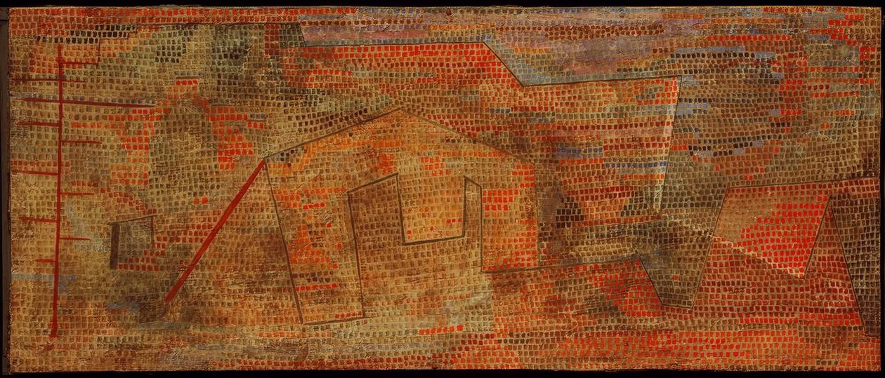 Trudności stłumione autorstwa Paul Klee