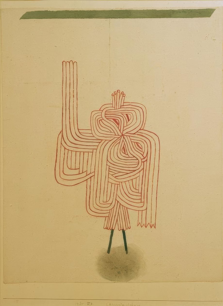 Przysięga ducha autorstwa Paul Klee