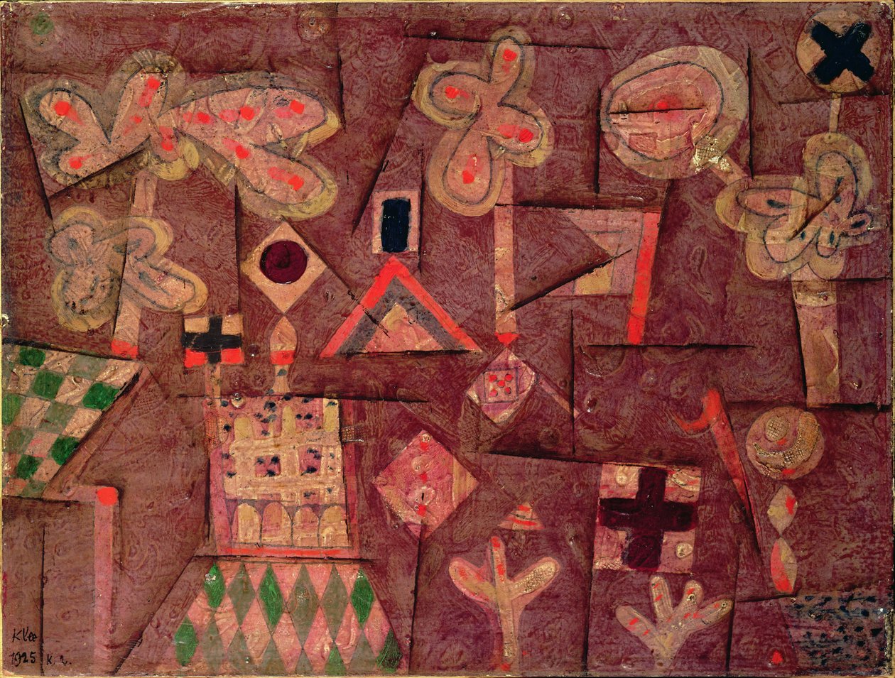 Piernikowy obrazek autorstwa Paul Klee