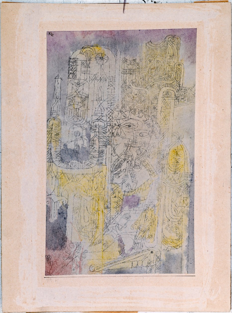 gotycki rokoko autorstwa Paul Klee