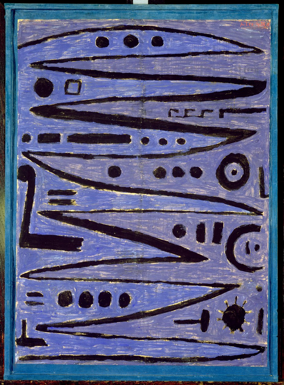 Heroiczne uderzenia łuku autorstwa Paul Klee