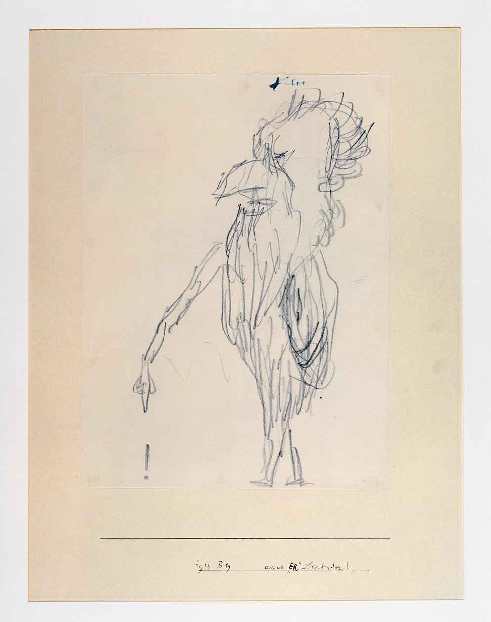 „On też jest dyktatorem!” autorstwa Paul Klee
