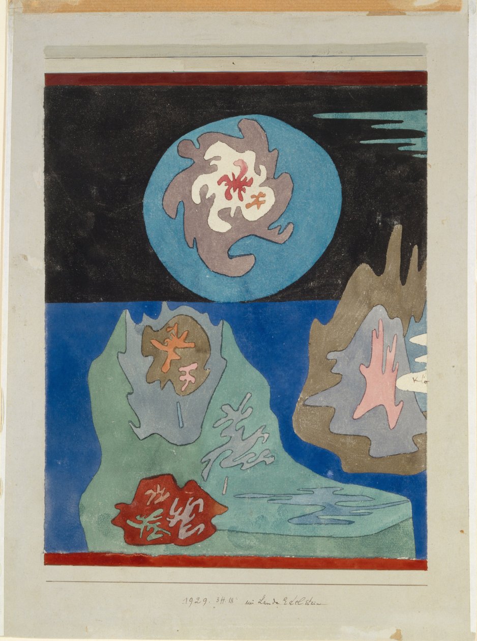 W krainie klejnotów, 1929. autorstwa Paul Klee