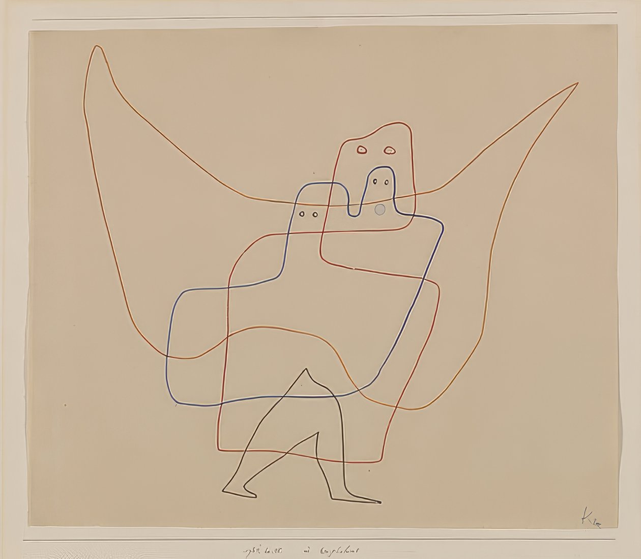 W Engelshut. 1931 autorstwa Paul Klee