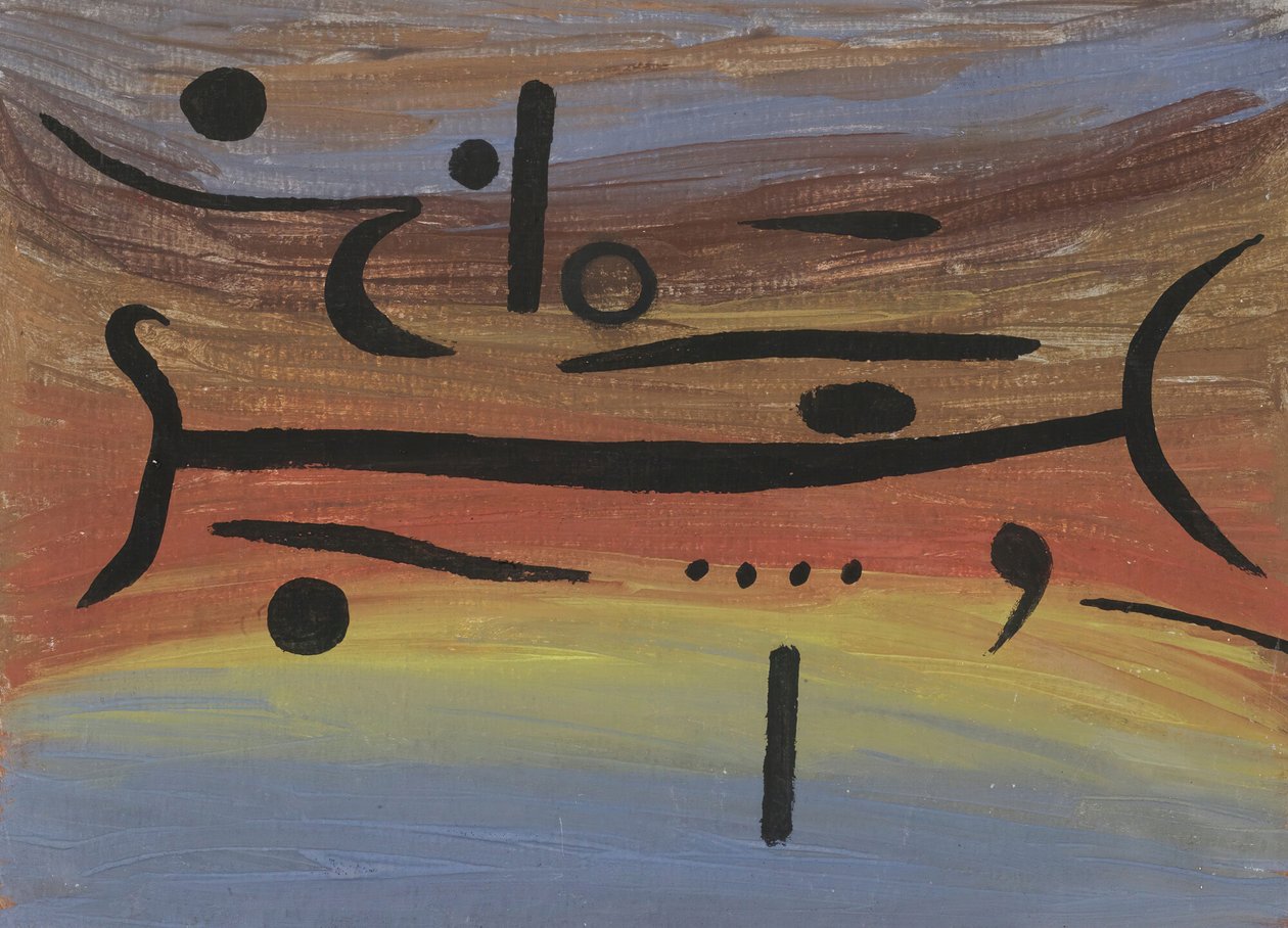 Instrumenty, 1938. autorstwa Paul Klee