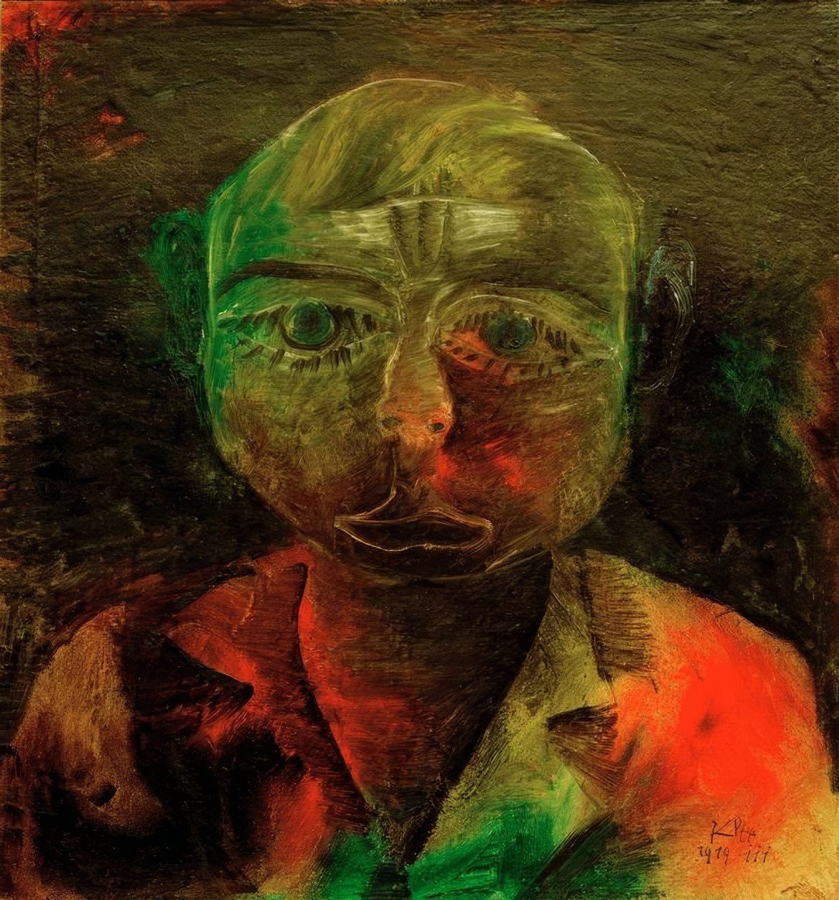 Młody proletariusz autorstwa Paul Klee