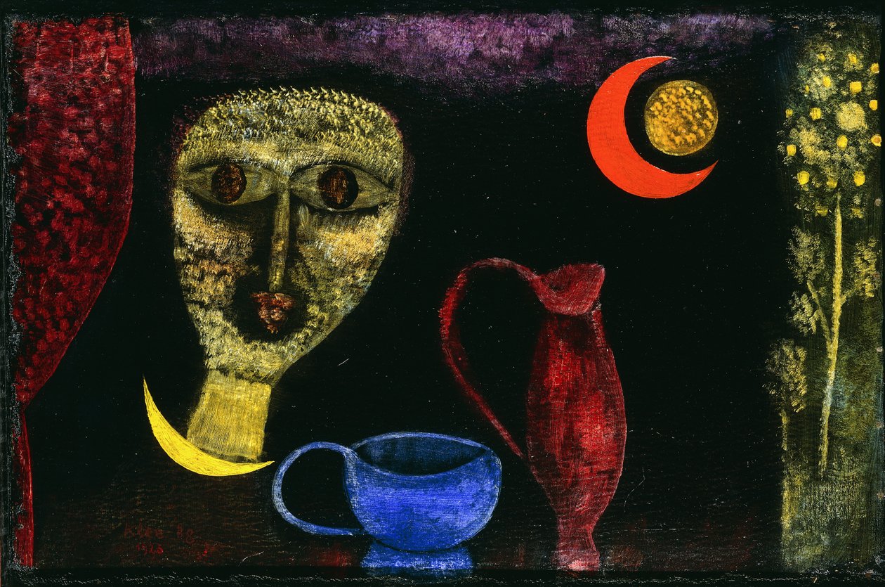 Ceramiczny mistyczny (na wzór martwej natury) autorstwa Paul Klee