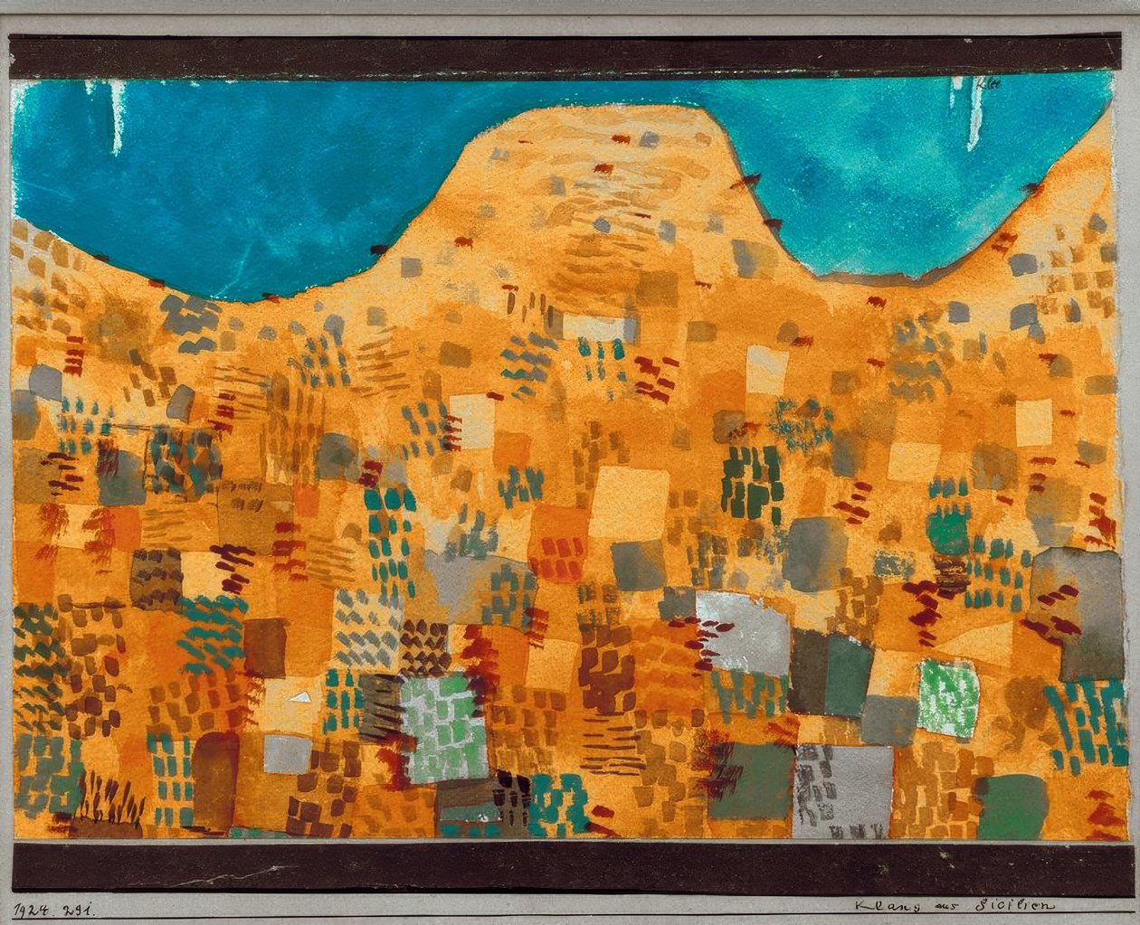 Dźwięk z Sycylii autorstwa Paul Klee