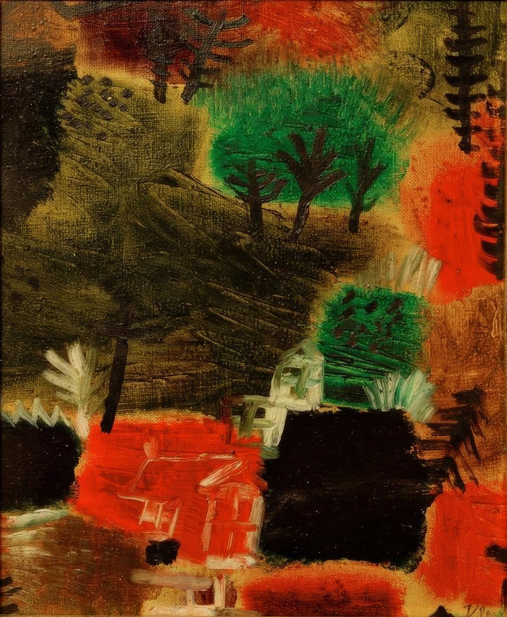 Mały krajobraz autorstwa Paul Klee