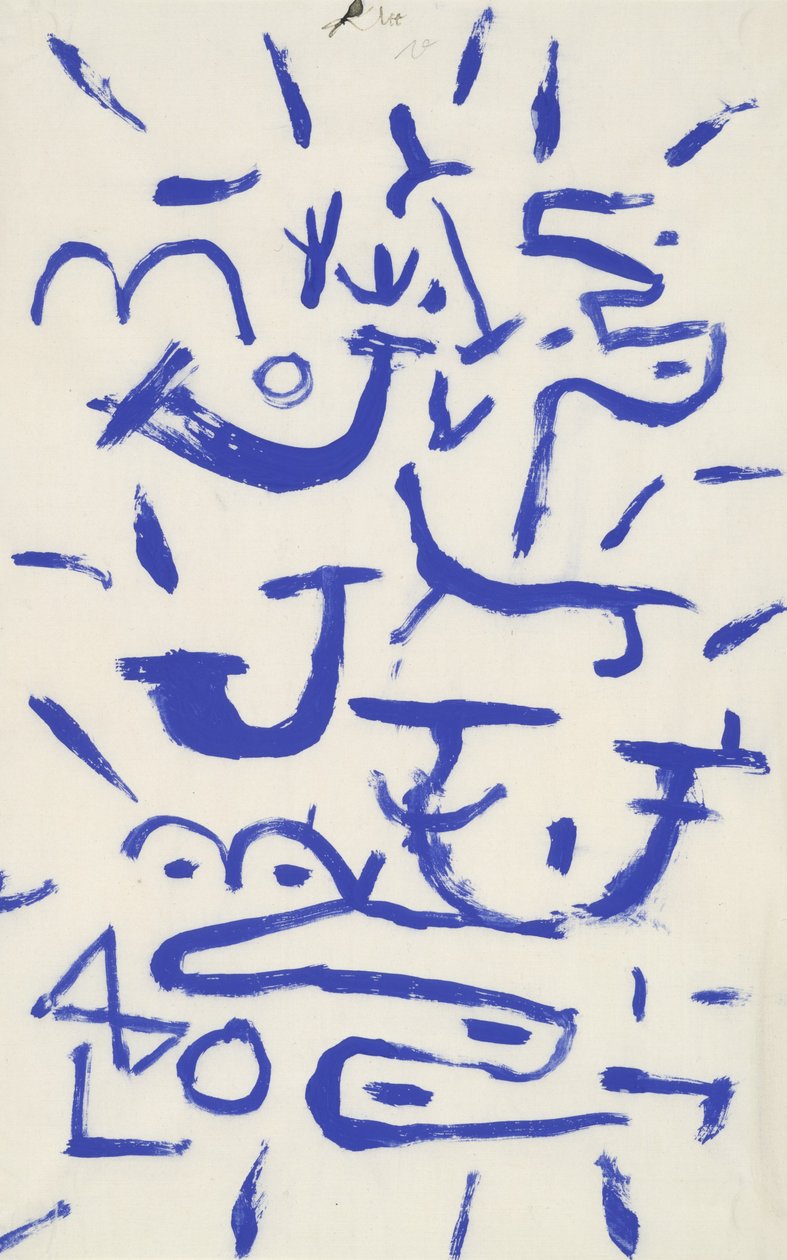 Pełzacz i Wspinacz autorstwa Paul Klee
