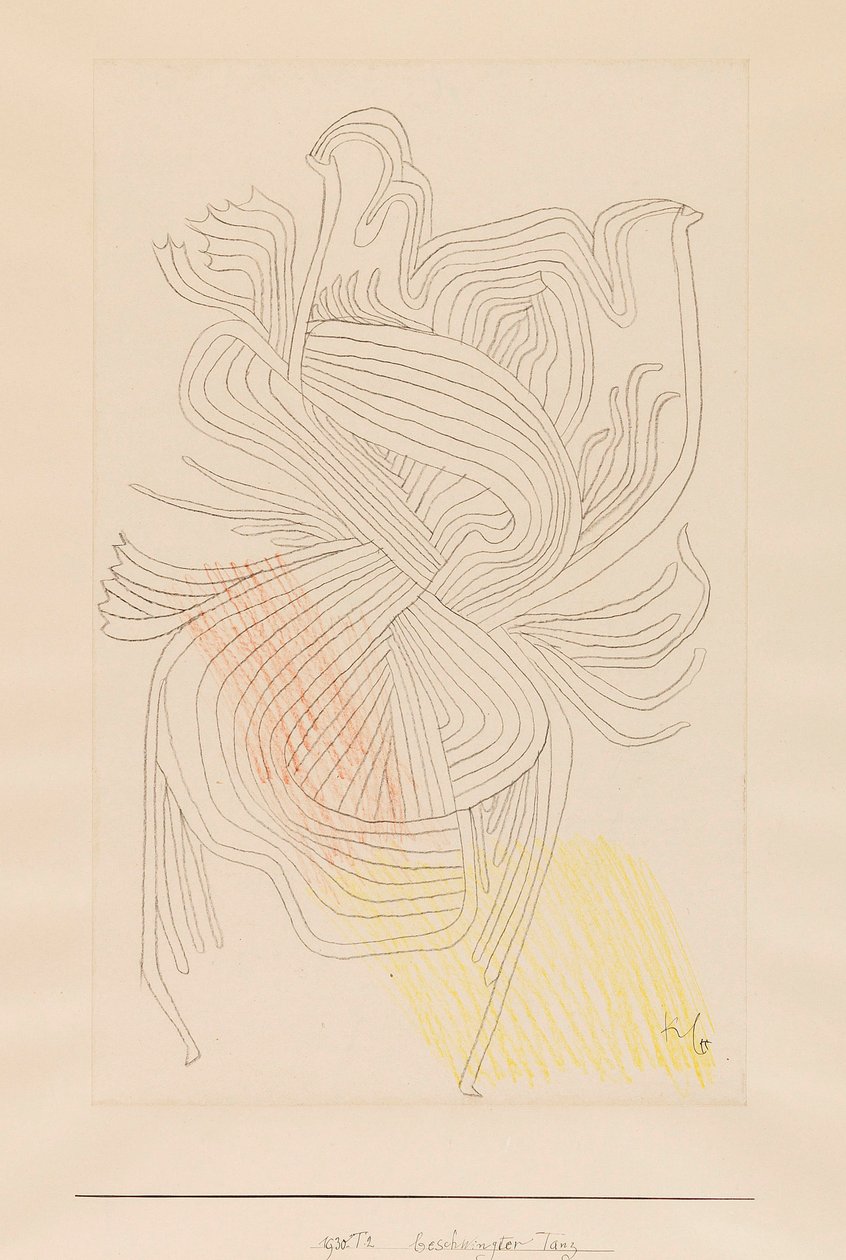 Żywy taniec, 1930. autorstwa Paul Klee