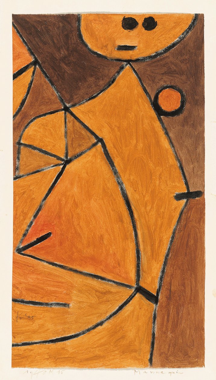 Manekin, 1940. autorstwa Paul Klee