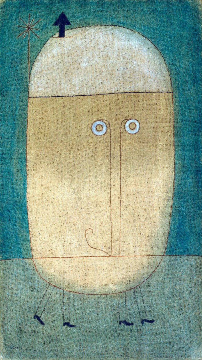 Maska terroru autorstwa Paul Klee