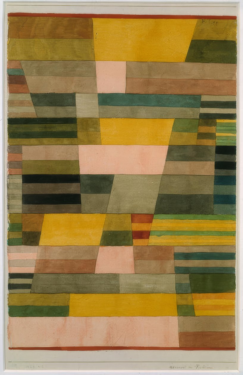 Pomnik w kraju owoców autorstwa Paul Klee