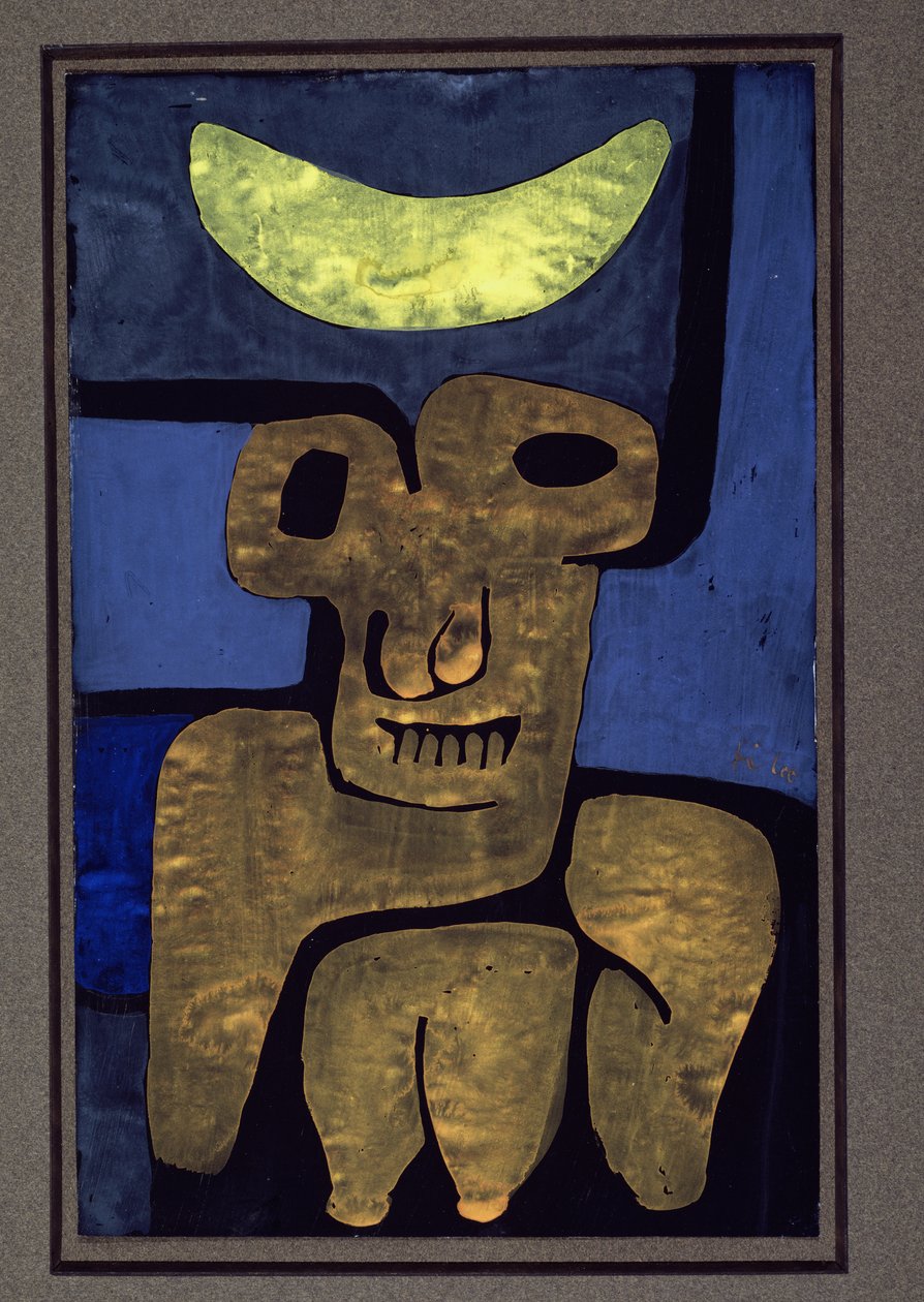 Księżyc Barbarzyńców autorstwa Paul Klee