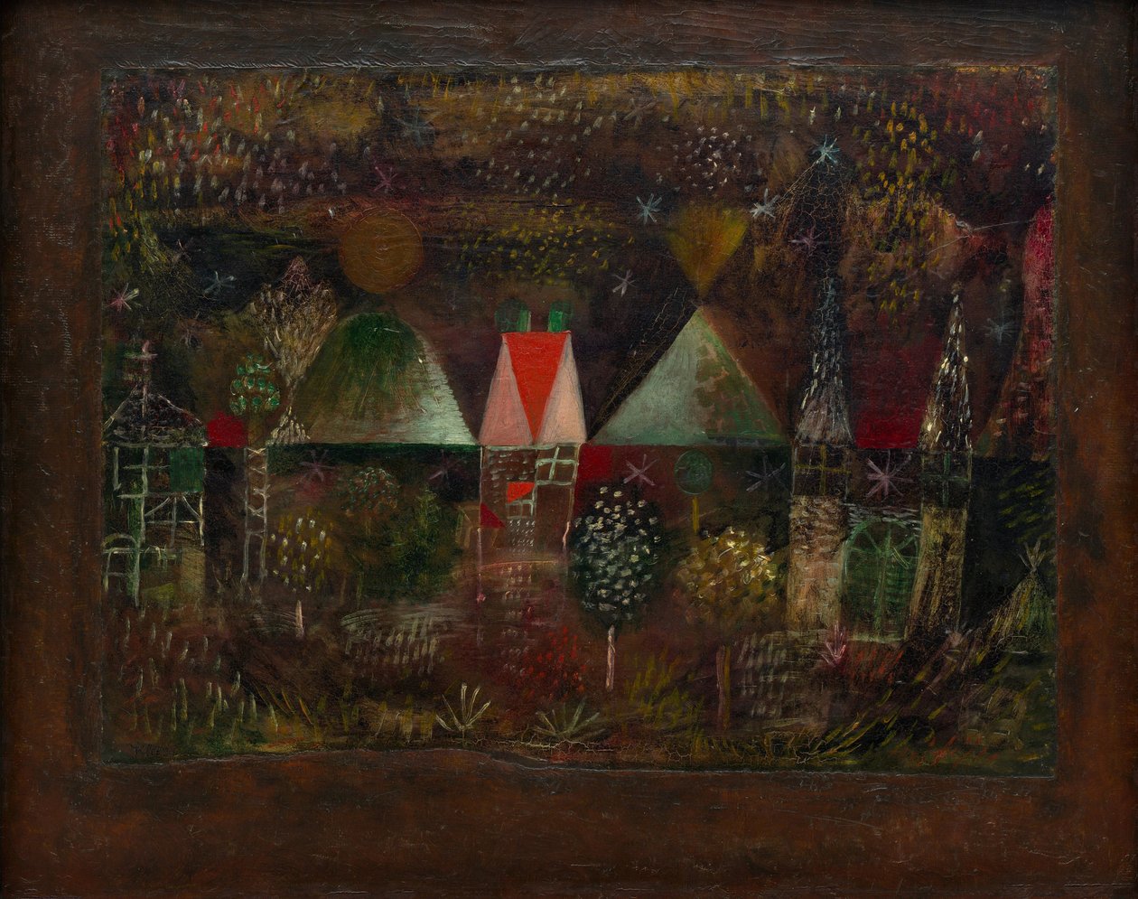 Nocna Uczta, 1921. autorstwa Paul Klee