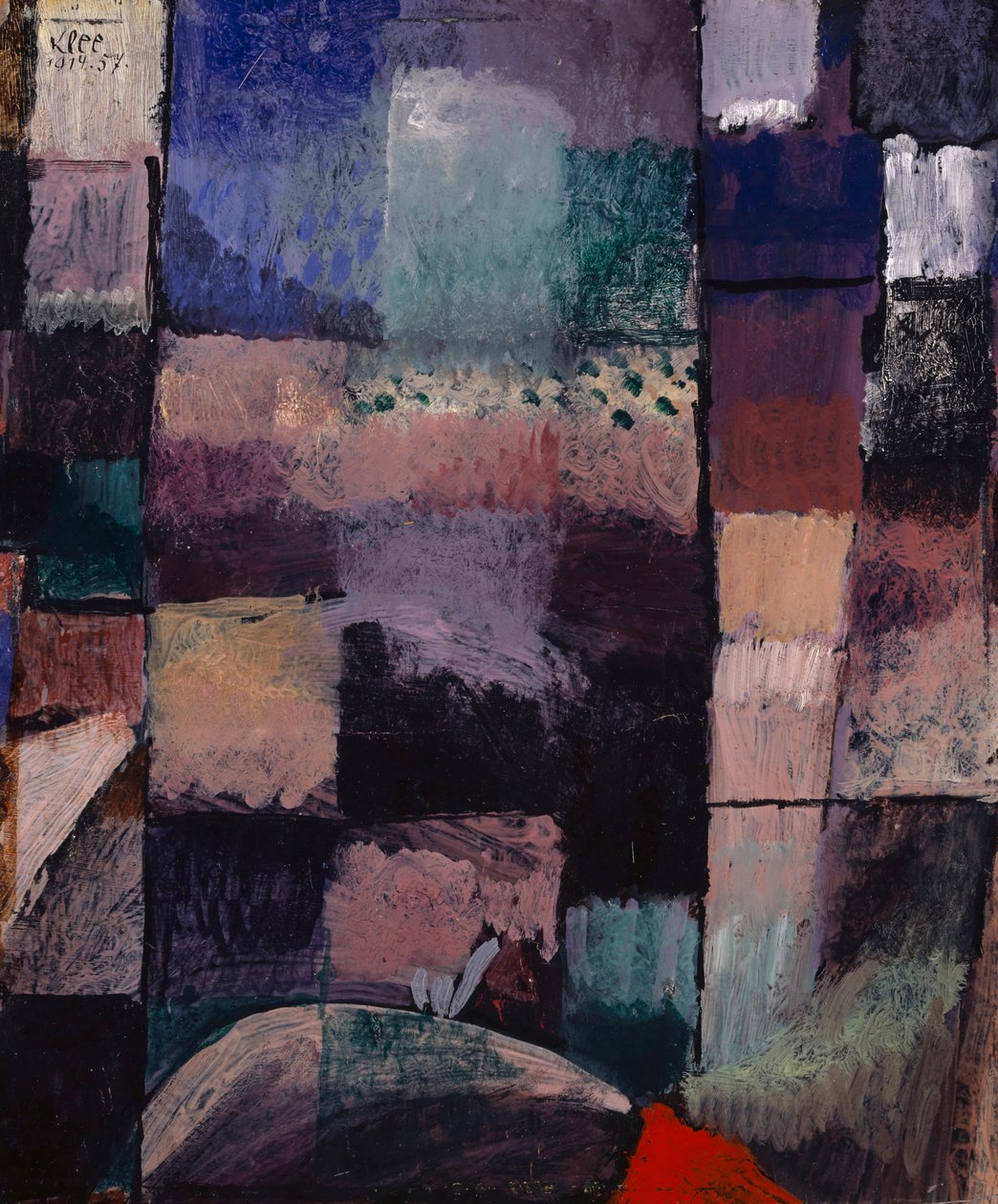 Na motywie z Hammametu, 1914. autorstwa Paul Klee