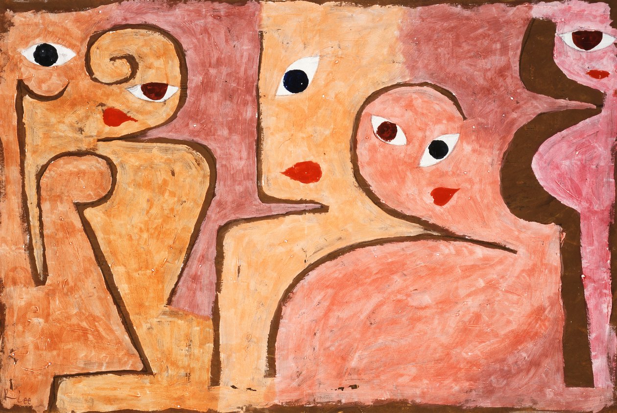 Grupa Otwartych Oczu autorstwa Paul Klee